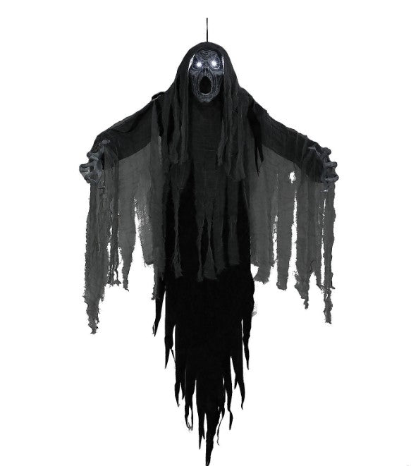 60" Ghostly Howling Phantom Hanging Halloween Decoration