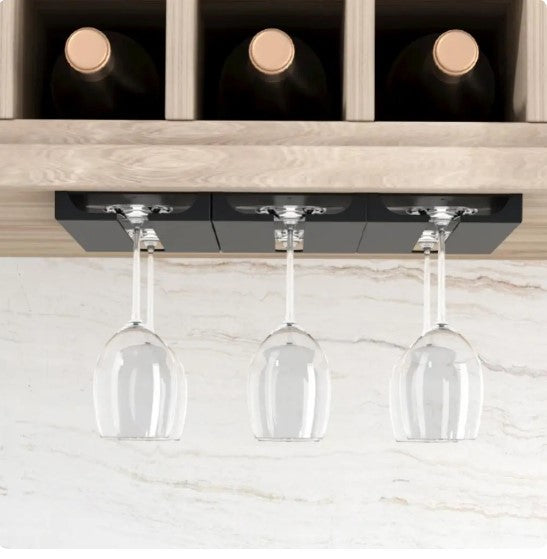 Wine Glass Wonder: Stylish & Space-Saving Storage Solution! Wall Mount  Wine glass Holder