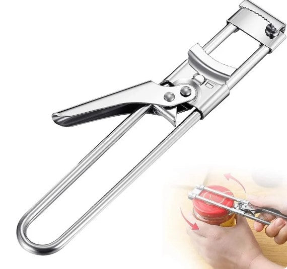 Screw Cap Master: Adjustable Stainless Steel Jar Opener